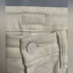 MOTHER White Denim Pants